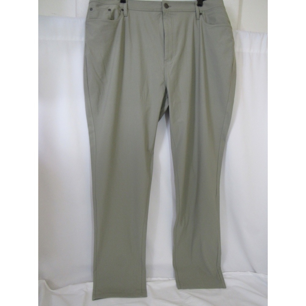 J. Hilburn Stretch Performance Golf Resortwear Pants Lightweight Straight Sz 44